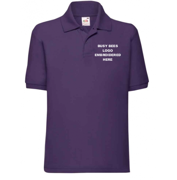 Kids Poloshirt - Purple