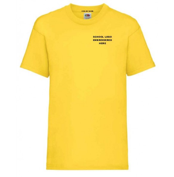 Cotton T-Shirt - Yellow